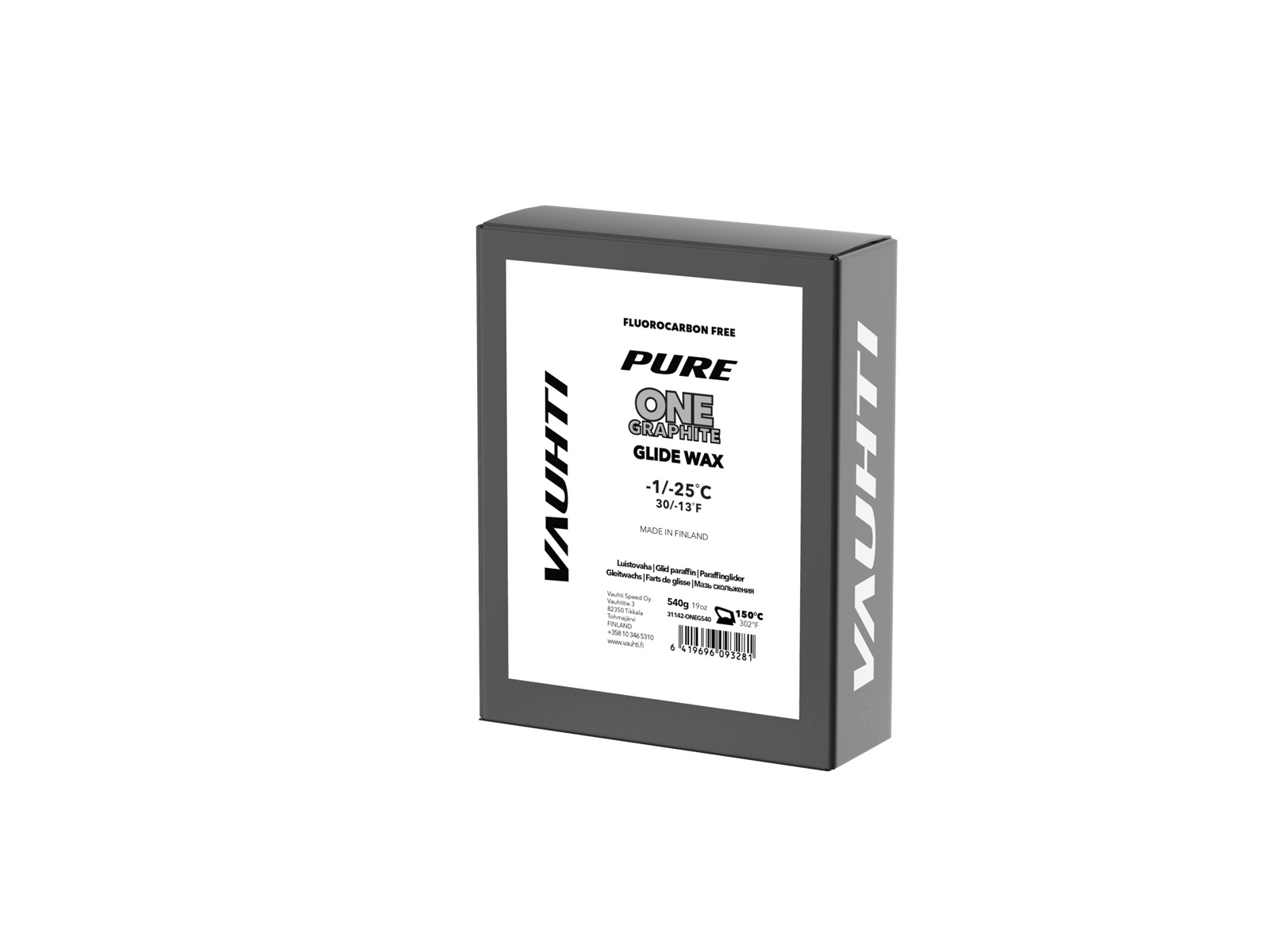 Vauhti PURE ONE GRAPHITE 540 g ( -1/-25)